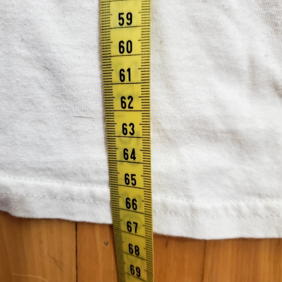 Hand-Drawn White Graphic T-Shirt | Unique Design - Picture 5 of 5